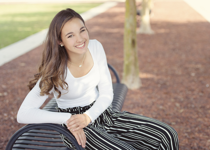 Teens client at their life-styled on location session